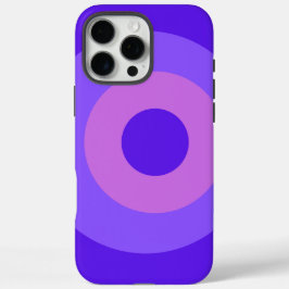 Violet Round Apple iPhone 16 Pro Maxケース