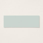 Violet & Sageブライダルレジストリ挿入カード (裏面)