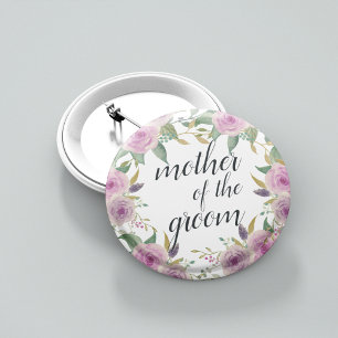 Violet & Sage Mother of the Groom 缶バッジ