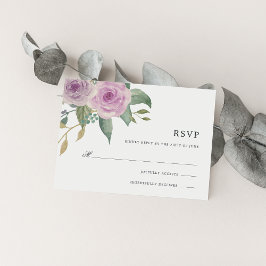 Violet & Sage RSVPカード