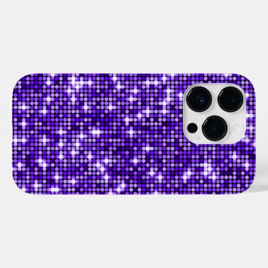 Violet Sequinsの電話ケース Case-Mate iPhoneケース (裏面 (横))