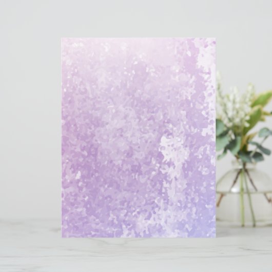 Violet watercolor gradient grunge soft pastel  (スタンド正面)