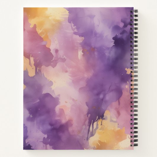 Violeta Imperial ノートブック (裏面)