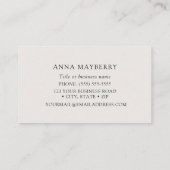 VioleTear Hummingbird名刺 名刺 (裏面)