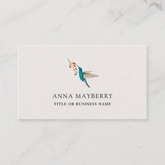 VioleTear Hummingbird名刺 名刺 (正面)