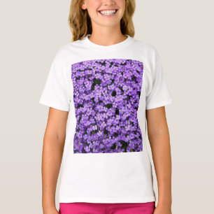 Violets Baby Girls Tシャツバイオレットの花 Tシャツ