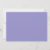Violets Floral Botanical Note Card ノートカード (裏面)