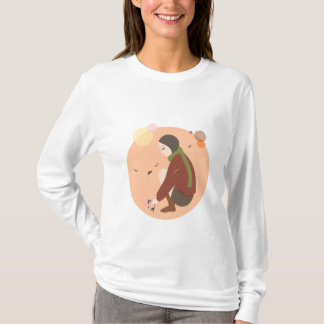 Violettaの秋の~の女性長袖 Tシャツ