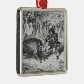 VioletteおよびOurson メタルオーナメント (右)