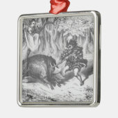 VioletteおよびOurson メタルオーナメント (左)