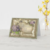 Violetteのバースデー・カード カード (黄色い花)