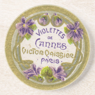 Violetteのフランスのな香水のコースター コースター