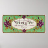 Violette Soap LabelParis，フランス ポスター (正面)
