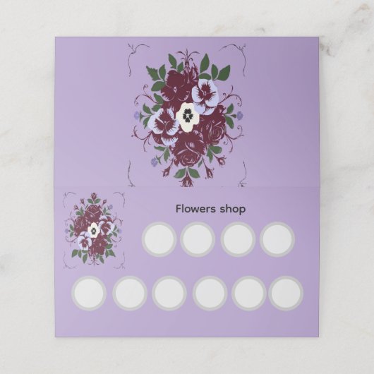 Violettes 20 points  ロイヤリティカード (外部開封)
