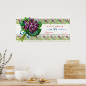 Violettes Soap LabelParis，フランス ポスター (キッチン)