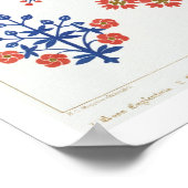 Violiet，アイリスとチューリップの壁紙デザイン, pr ポスター (角)