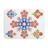 Violiet,アイリスとチューリップの壁紙デザイン, pr マグネット (横)