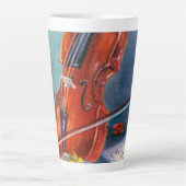 Violín カフェラテマグ (正面)