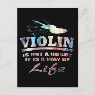 violin ポストカード