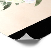 Violin, Ballet Shoes, Flowers and Butterflies ポスター (角)