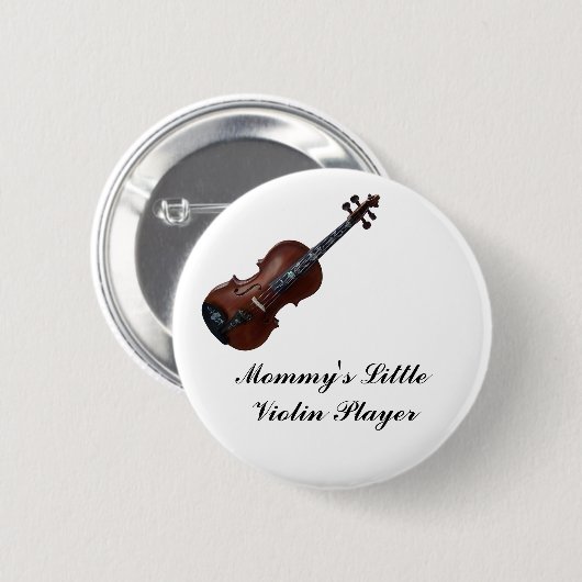 VIOLIN-BUTTON 缶バッジ (正面&裏面)