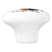 Violin Design Personalised セラミックノブ (側面)