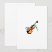 violin fantasy draw 招待状 (正面/裏面)