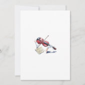 violin ghost 招待状 (正面)