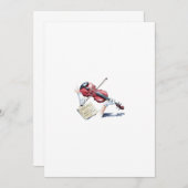 violin ghost 招待状 (正面/裏面)