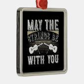 Violin - May The Strings Be With You メタルオーナメント (右)