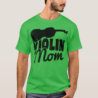 Violin Mother friends Tシャツ