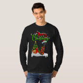 Violin Music   Xmas Decorations Santa Violin Chris Tシャツ (正面フル)