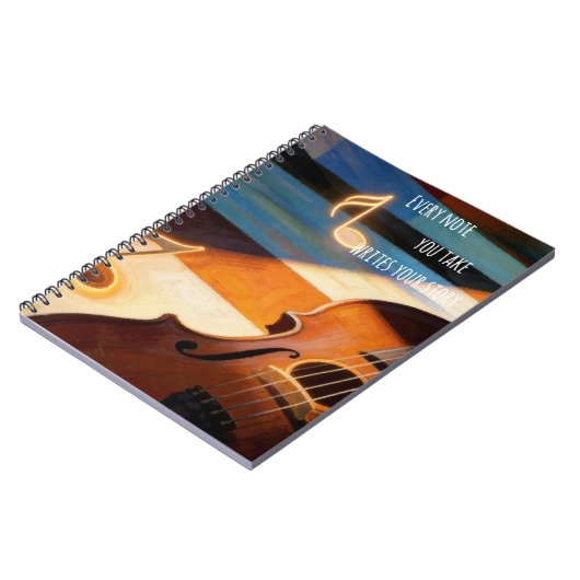 Violin Notebook – Every Note You Take ノートブック (左側)