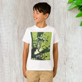 Violin Player Musical Notes Tシャツ