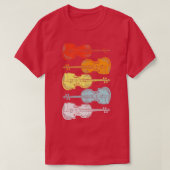 Violin String Instrument Player Gift for Musician Tシャツ (デザイン正面)