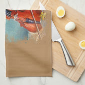 Violín/Violin キッチンタオル (四つ折り)