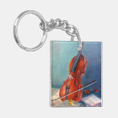 Violín/Violin キーホルダー (正面左)