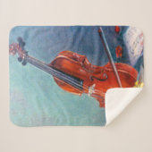 Violín/Violin シェルパブランケット (正面(横))