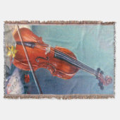 Violín/Violin スローブランケット (正面)
