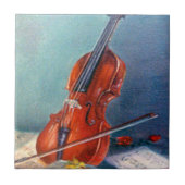 Violín/Violin タイル (正面)