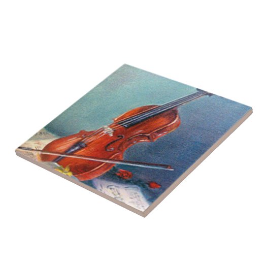 Violín/Violin タイル (側面)
