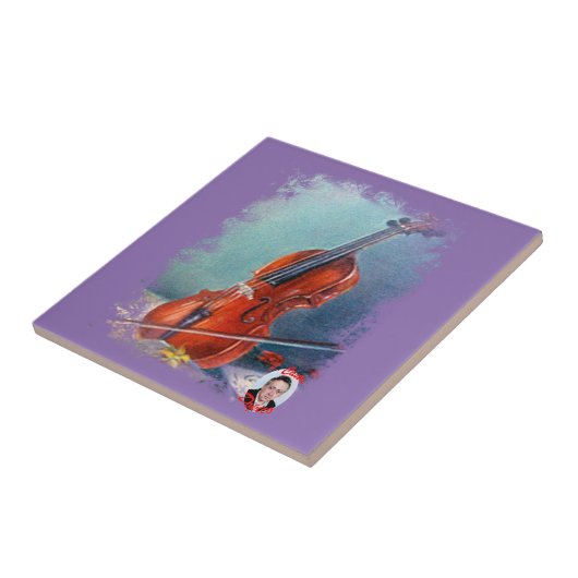 Violín/Violin タイル (側面)