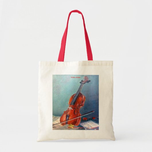 Violín/Violin トートバッグ (正面)
