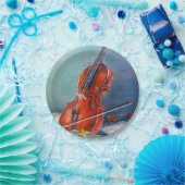 Violín/Violin ペーパープレート (パーティー)