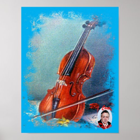 Violín/Violin ポスター (正面)