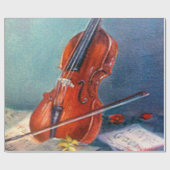 Violín/Violin ラッピングペーパー (フラット)