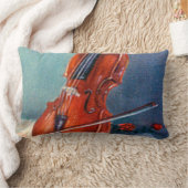 Violín/Violin ランバークッション (ブランケット)