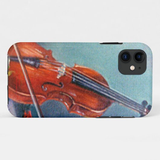 Violín/Violin Case-Mate iPhoneケース (裏面(横))
