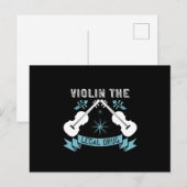 Violin - Violin The Legal Drug ポストカード (正面/裏面)