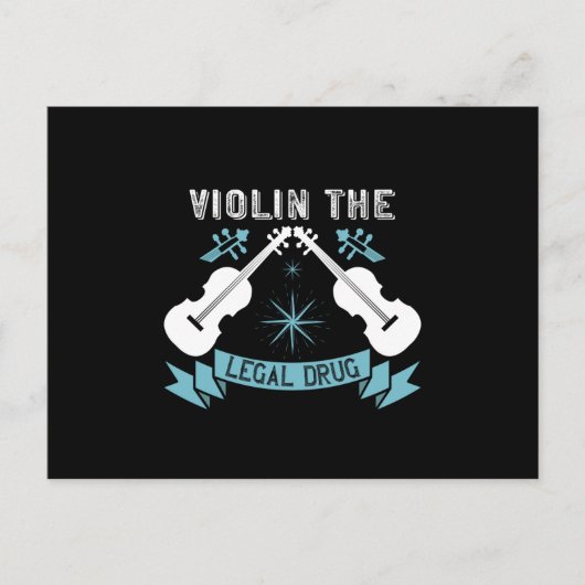 Violin - Violin The Legal Drug ポストカード (正面)